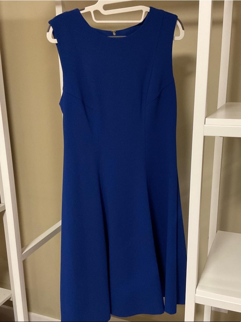 Tommy Hilfiger Sleeveless Cobalt Midi Dress